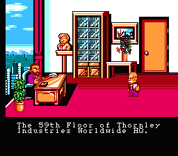 Crash 'n' the Boys: Street Challenge screenshot 5 for NES